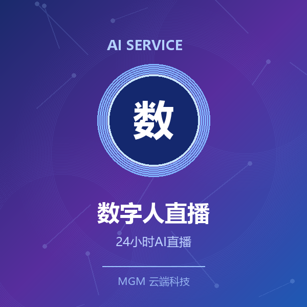 数字人直播代运营·月